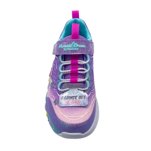Deportivos Skechers kids 303060L LVMT lila (B4112) - Imagen 2