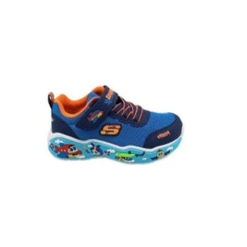 Deportivos Skechers kids 407312N BLNV azul (B4115)