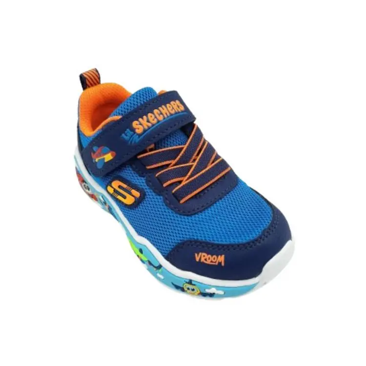Deportivos Skechers kids 407312N BLNV azul (B4115) - Imagen 3