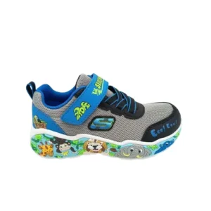 Deportivos Skechers kids 407312N GYMT gris (B4116)