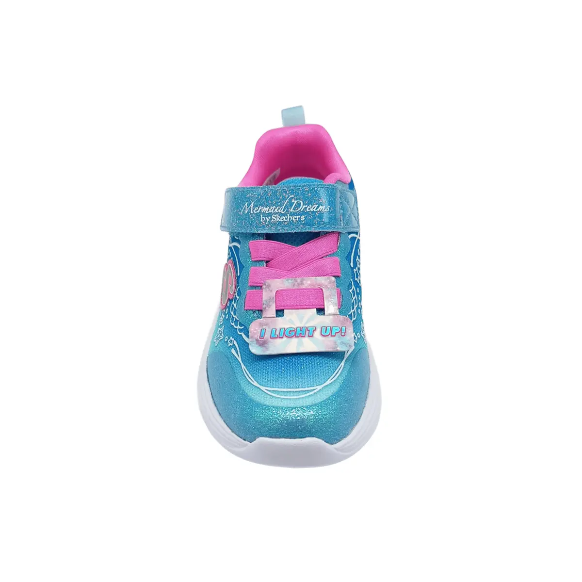 Deportivos Skechers kids 303061N BLMT azul (B4117) - Imagen 2
