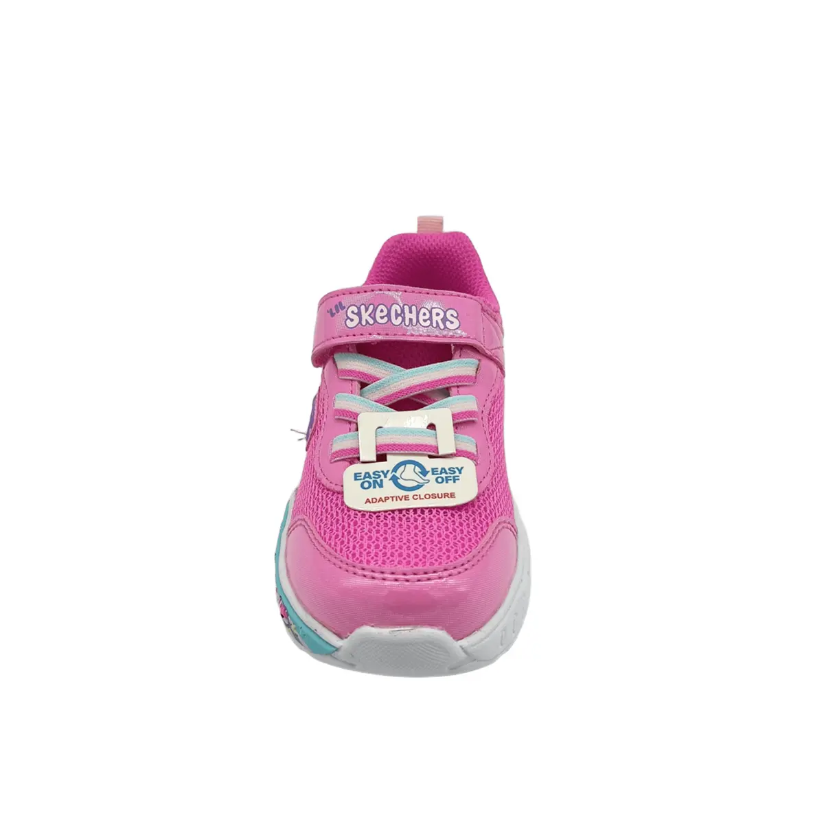 Deportivos Skechers kids 303158N PKMT rosa (B4118) - Imagen 2