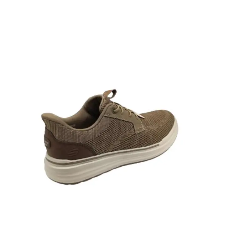 Sport Skechers hombre 211196 TPE taupe (B2203) - Imagen 4