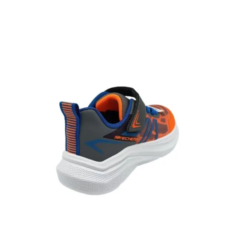 Deportivos Skechers kids 404125L ORCC naranja (B4120) - Imagen 4