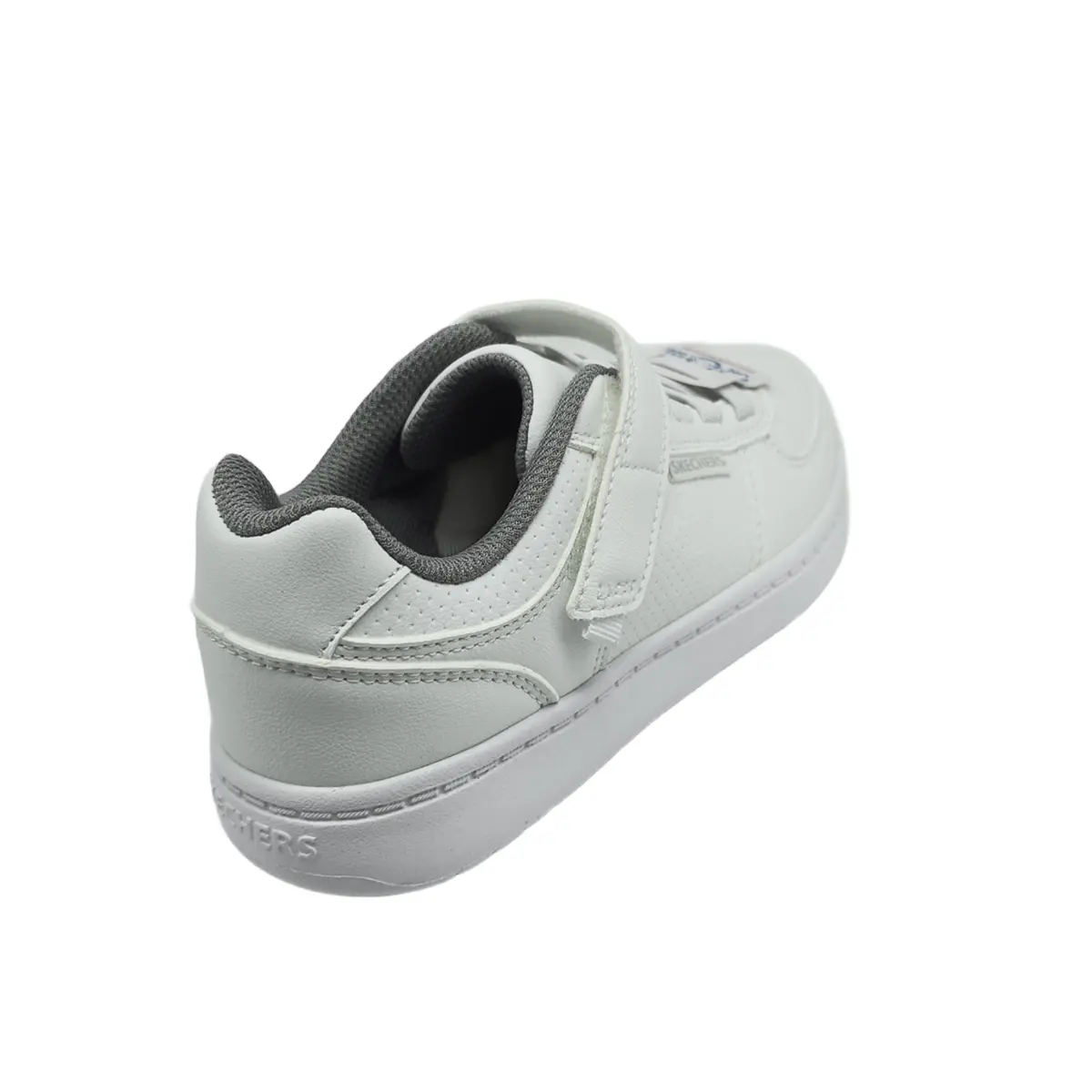 Deportivos Skechers kids 418032L WHT blanco (B4121) - Imagen 4
