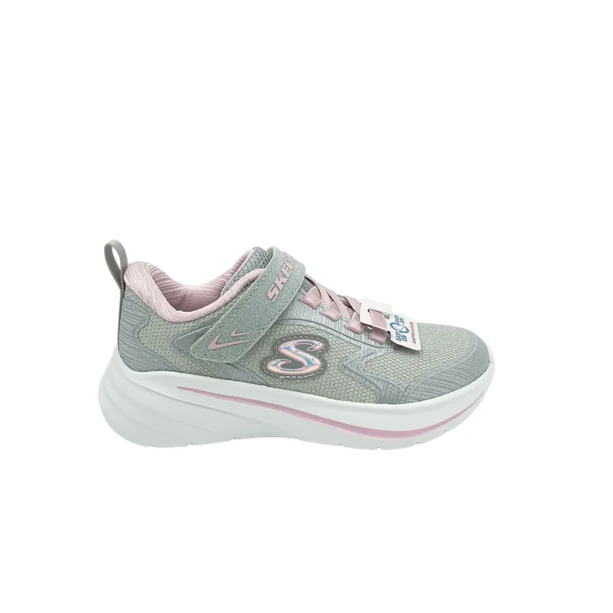 Deportivos Skechers kids 303557L LTGY gris (B4125)