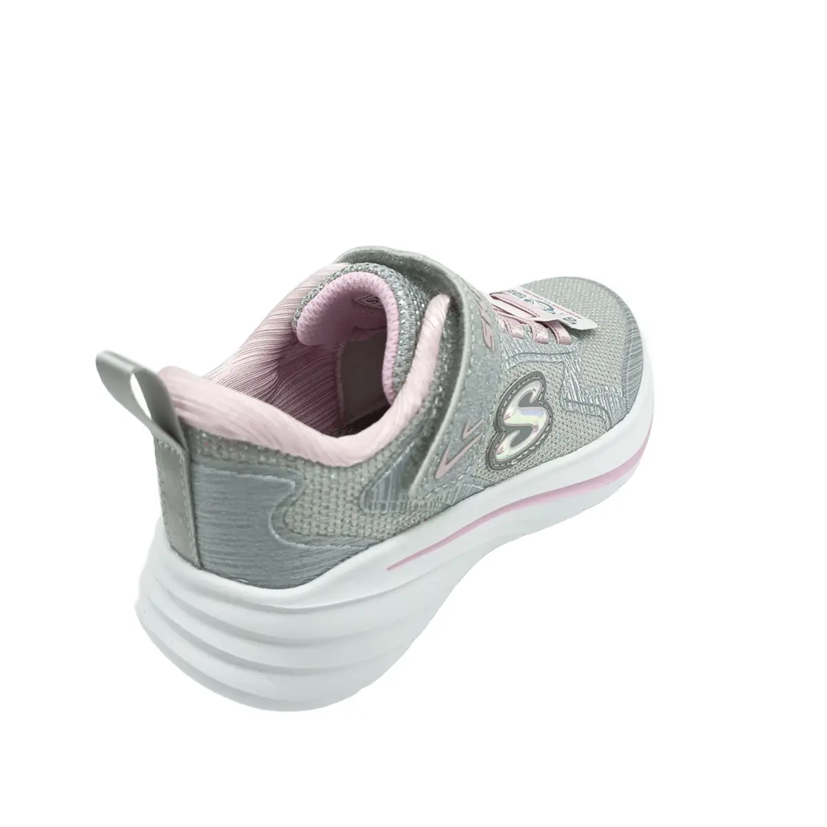 Deportivos Skechers kids 303557L LTGY gris (B4125) - Imagen 4