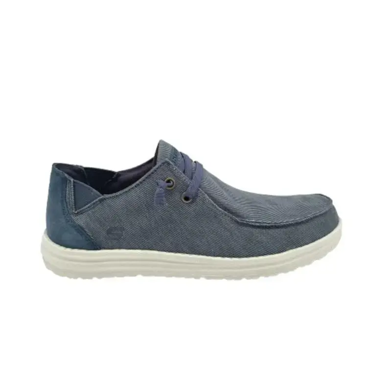 Sport Skechers hombre 66387 BLU azul (B2208)