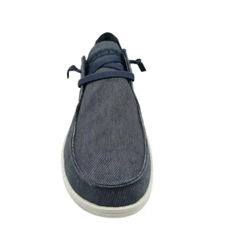 Sport Skechers hombre 66387 BLU azul (B2208) - Imagen 2