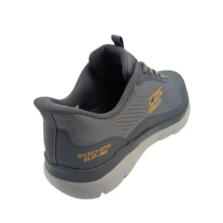Sport Skechers hombre 233047 CCOR gris (B4213) - Imagen 4