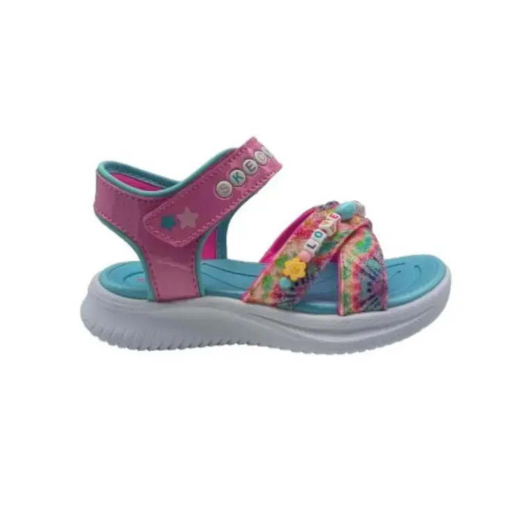 Sandalia Skechers kids 3030145L PKMT rosa (B1402)