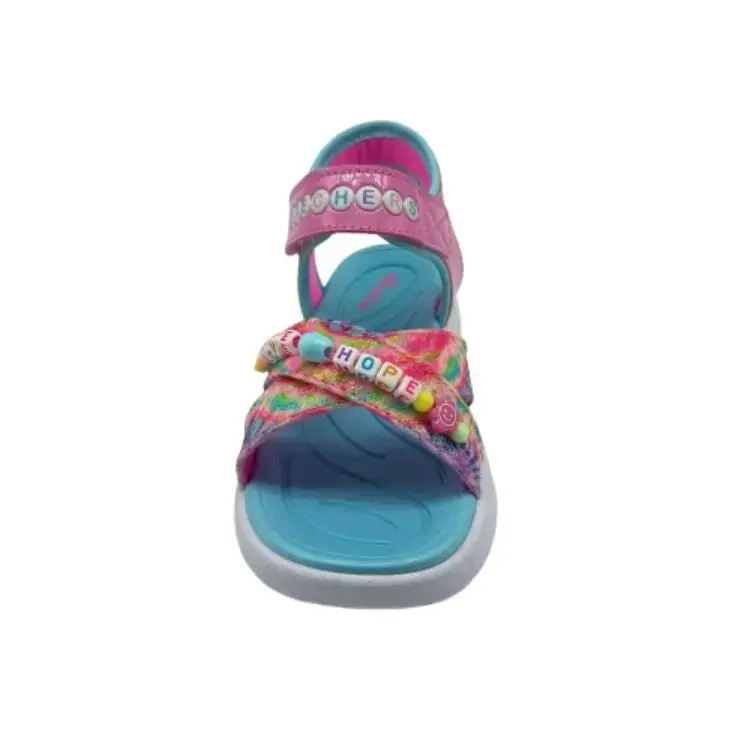 Sandalia Skechers kids 3030145L PKMT rosa (B1402) - Imagen 2