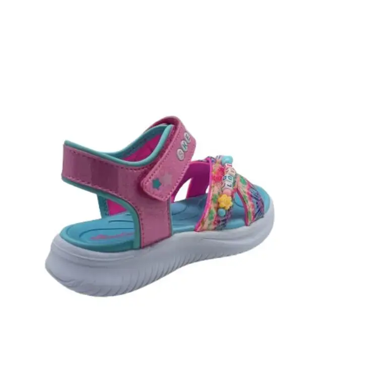 Sandalia Skechers kids 3030145L PKMT rosa (B1402) - Imagen 4