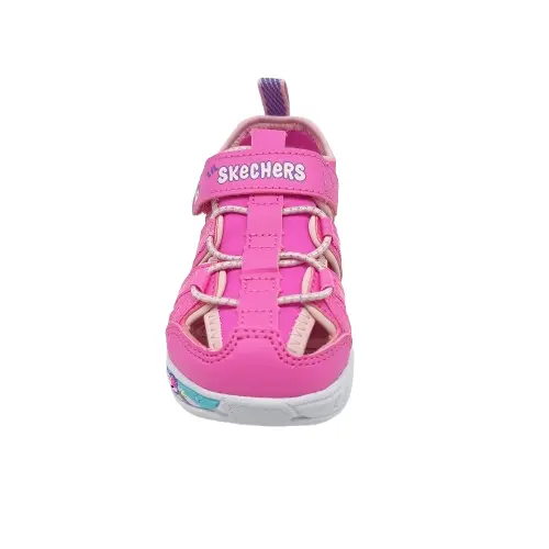 Sandalia Skechers kids 303162N PKLP rosa (B1403) - Imagen 2