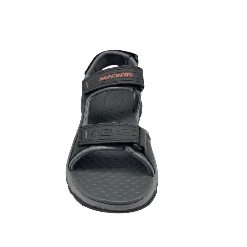 Sandalia Skechers hombre 204105 BLK negro (B2402) - Imagen 2