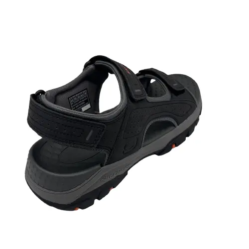 Sandalia Skechers hombre 204105 BLK negro (B2402) - Imagen 4