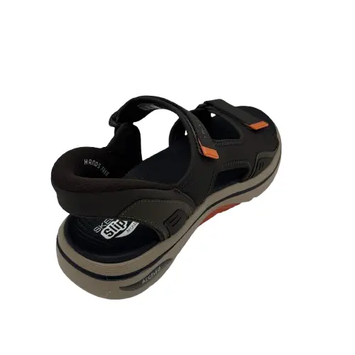 Sandalia Skechers hombre 229391 OLV kaki (B2403) - Imagen 4
