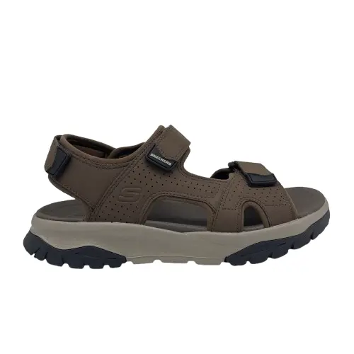 Sandalia Skechers hombre 205724 BRN marrón (B2406)