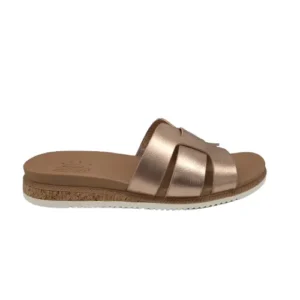Sandalia Skechers mujer 114707 RSGD oro (B3504)