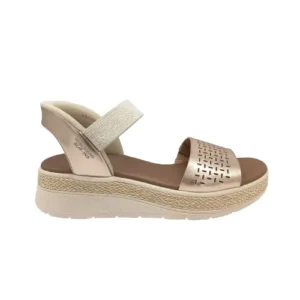 Sandalia Skechers mujer 114415 RSGD oro (B3505)
