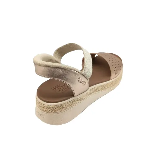 Sandalia Skechers mujer 114415 RSGD oro (B3505) - Imagen 4