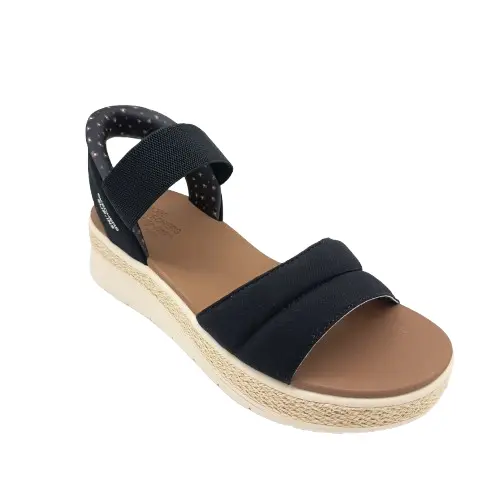 Sandalia Skechers mujer 114413 BLK negro (B3507) - Imagen 3