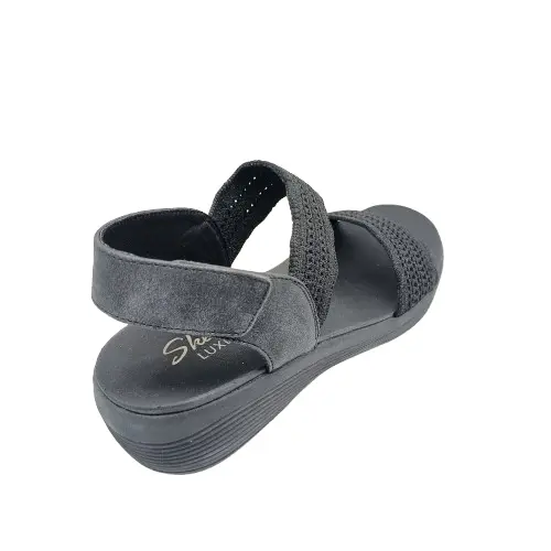 Sandalia Skechers mujer 119559 BBK negro (B3510) - Imagen 4