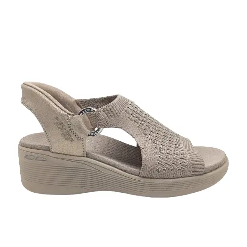 Sandalia Skechers mujer 188001 TPE taupe (B3515)