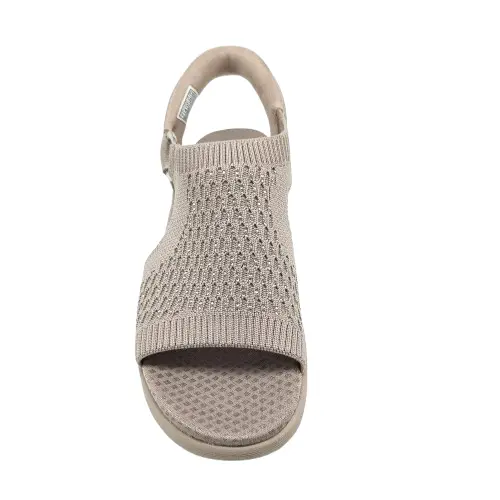 Sandalia Skechers mujer 188001 TPE taupe (B3515) - Imagen 2