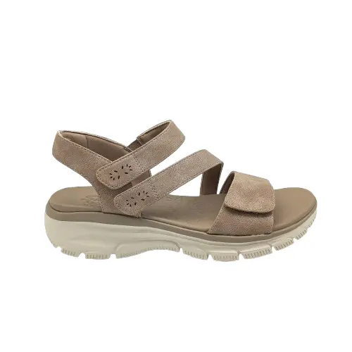 Sandalia Skechers mujer 163532 TPE taupe (B3517)