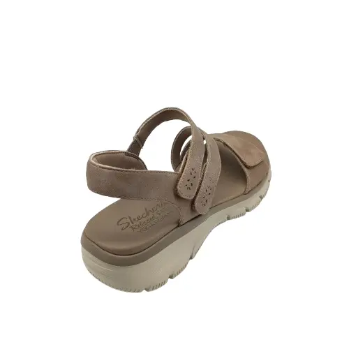 Sandalia Skechers mujer 163532 TPE taupe (B3517) - Imagen 4