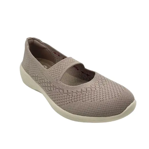 Planos Skechers mujer 158989 TPE taupe (B3103) - Imagen 3