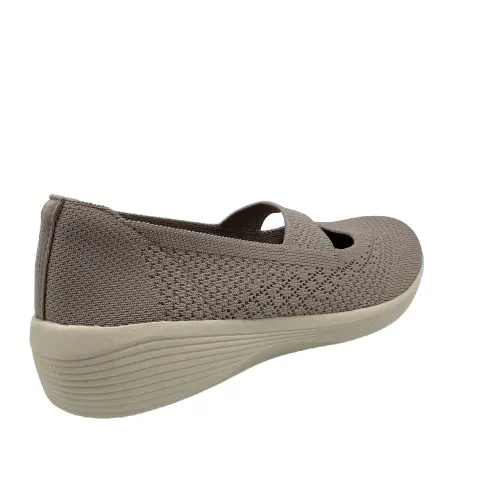 Planos Skechers mujer 158989 TPE taupe (B3103) - Imagen 4