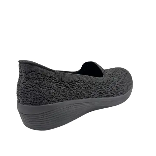 Planos Skechers mujer 159375 BBK negro (B3105) - Imagen 4