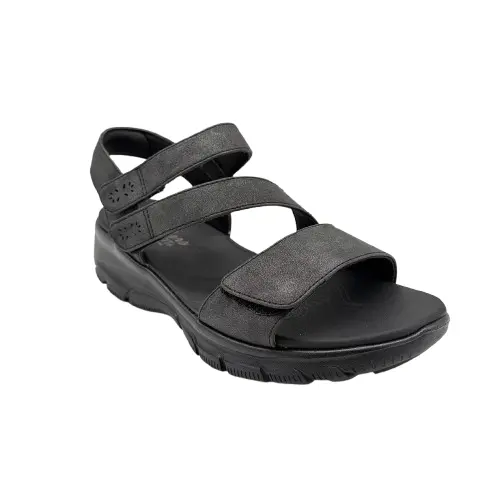 Sandalia Skechers mujer 163532 BBK negro (B3523) - Imagen 3