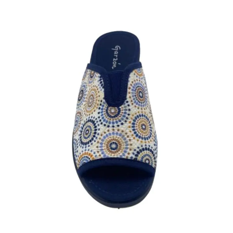 Zapatillas Garzon mujer 1890.192 azul (B7305) - Imagen 2
