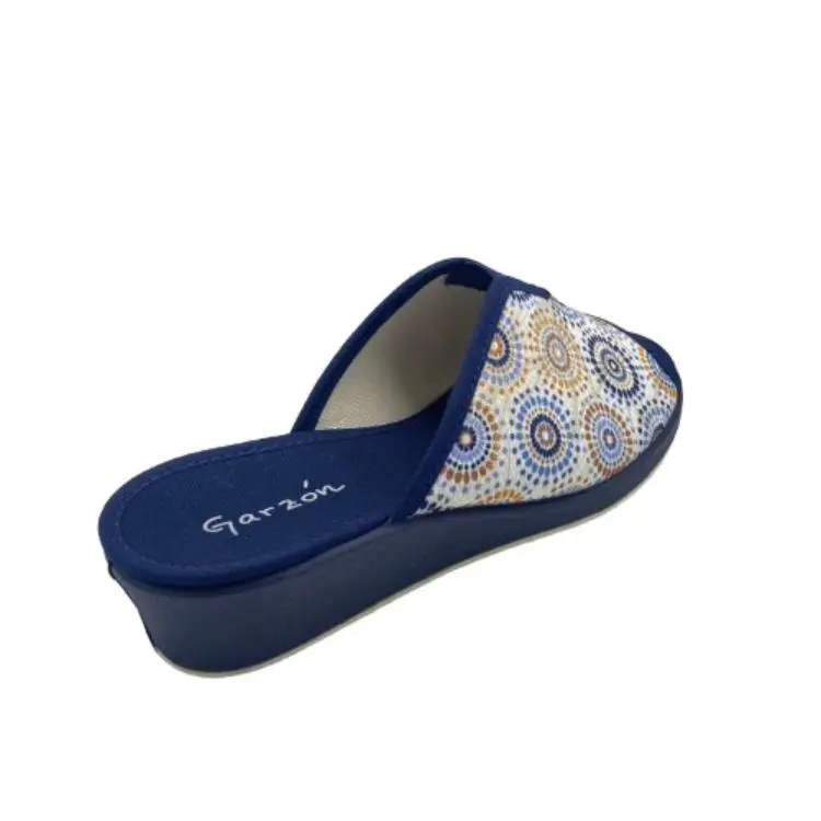 Zapatillas Garzon mujer 1890.192 azul (B7305) - Imagen 4
