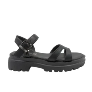 Sandalia Mustang mujer 55762 negro (B3205)