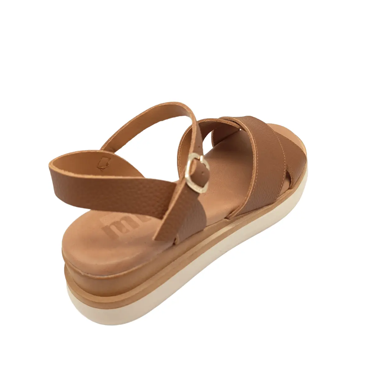 Sandalia Mustang mujer 54530 cuero (B3529) - Imagen 4