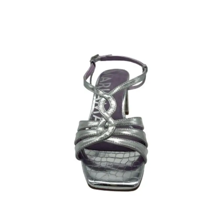 Tacón Maria Mare mujer 68712 plata (B3404) - Imagen 2