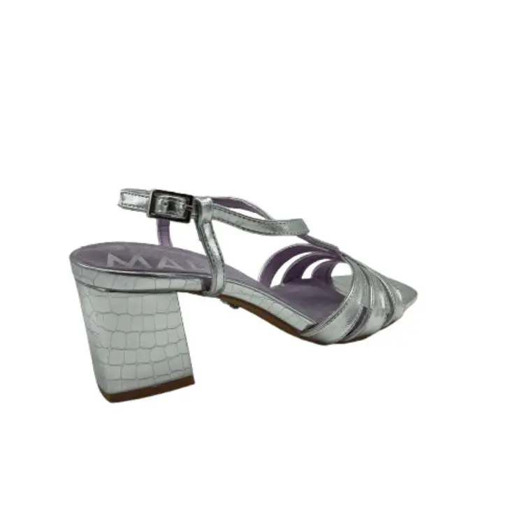 Tacón Maria Mare mujer 68712 plata (B3404) - Imagen 4