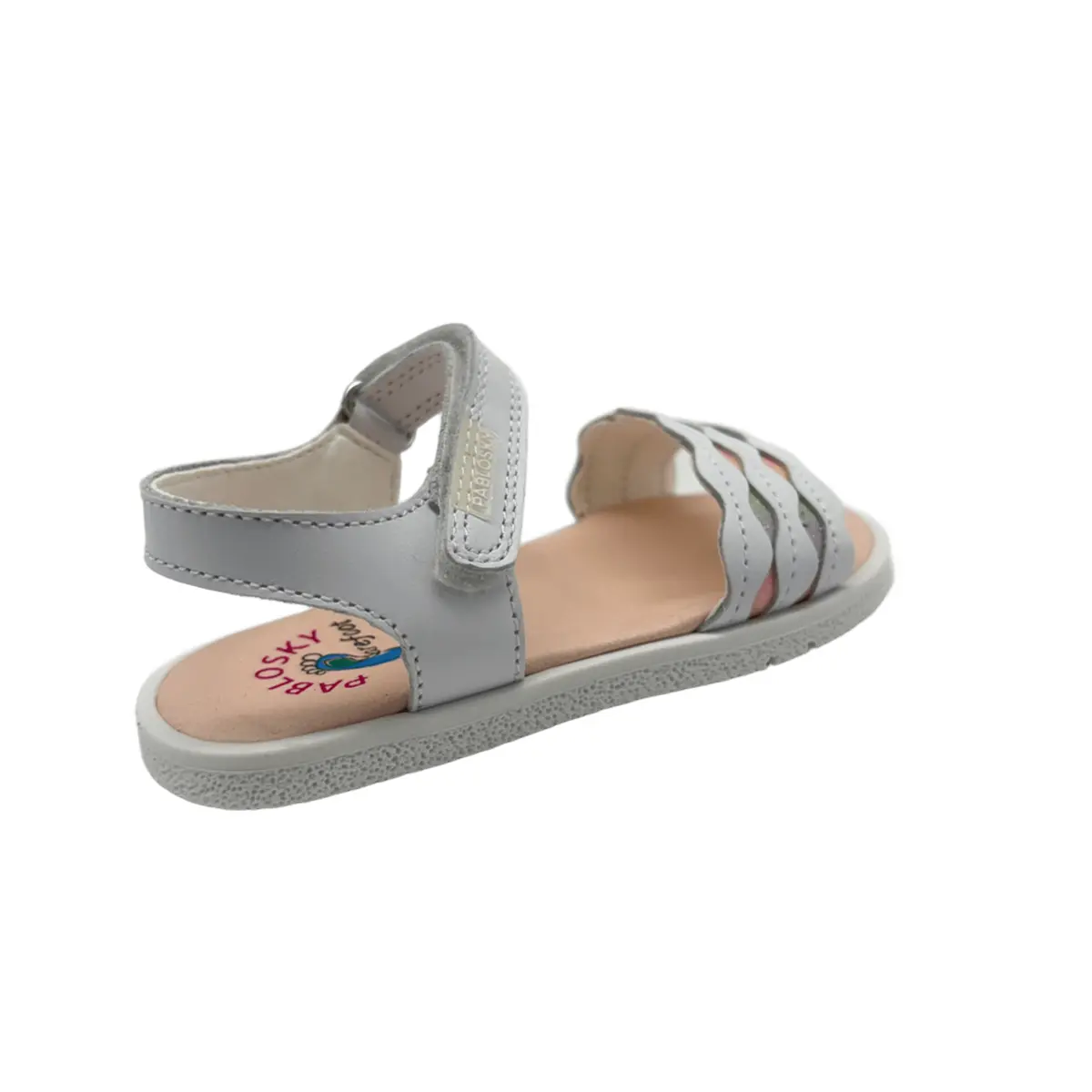 Sandalia Pablosky kids 054000 blanco (B1407) - Imagen 3