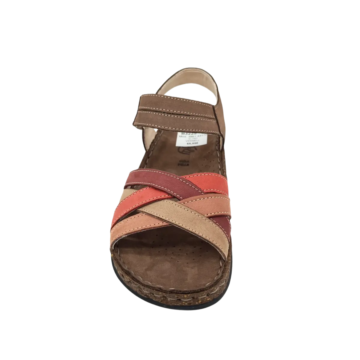 Sandalia Walk Flay mujer 3861 43170 A6 rojo (B3225) - Imagen 2