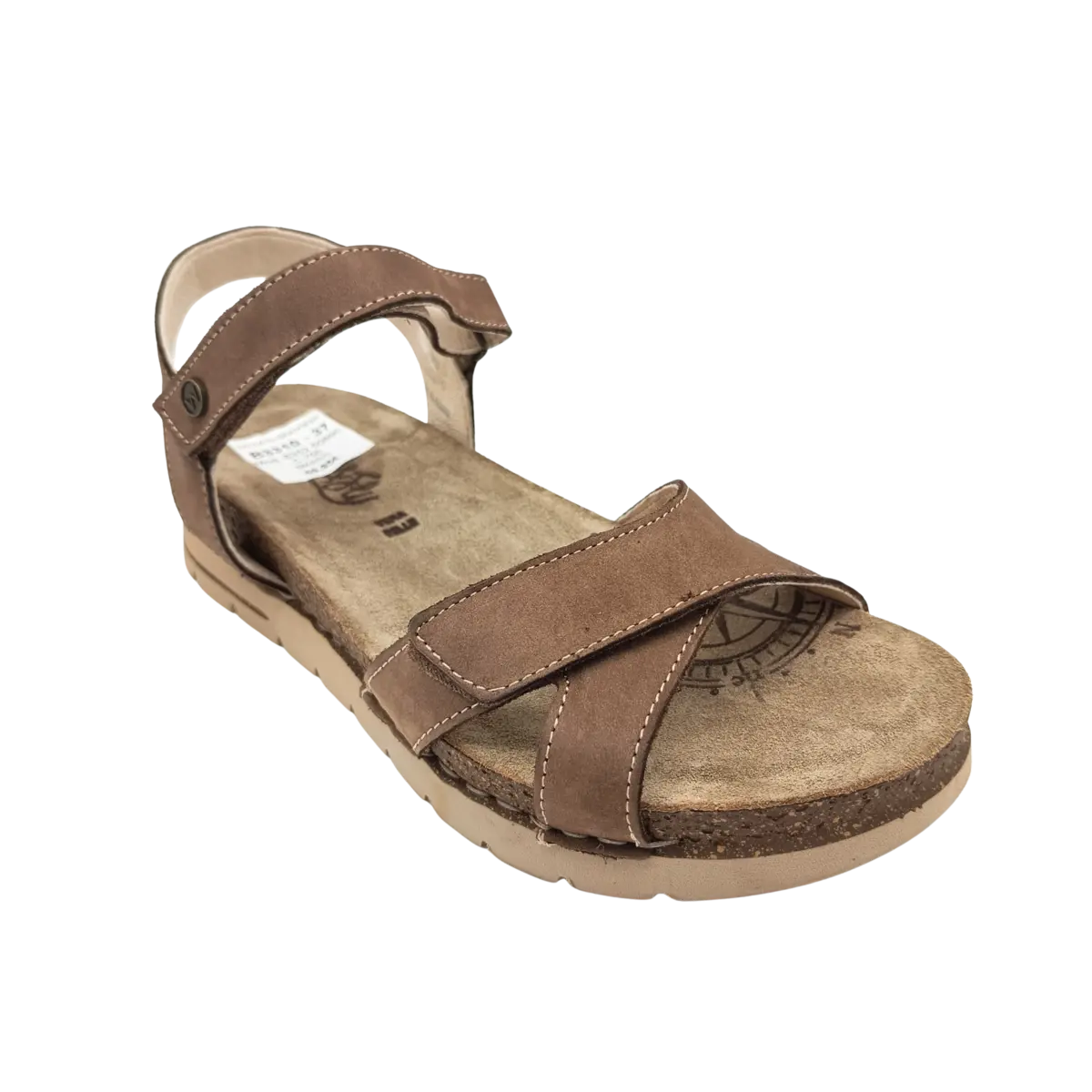 Sandalia Walk Flay mujer 8352 50890 A6 marrón (B3310) - Imagen 3
