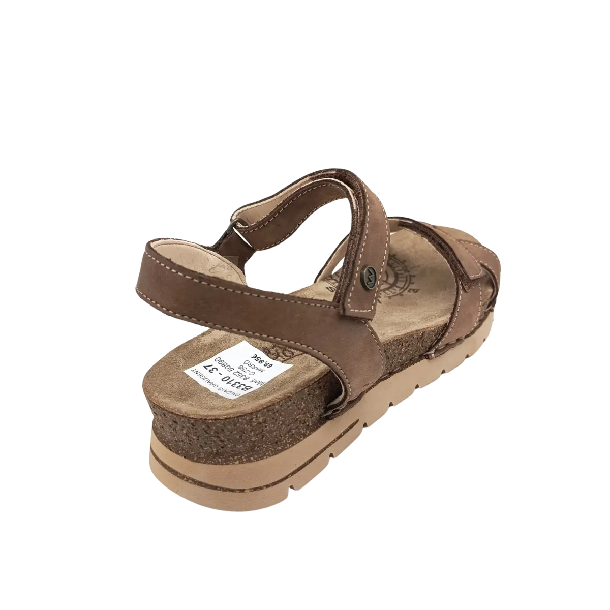 Sandalia Walk Flay mujer 8352 50890 A6 marrón (B3310) - Imagen 4