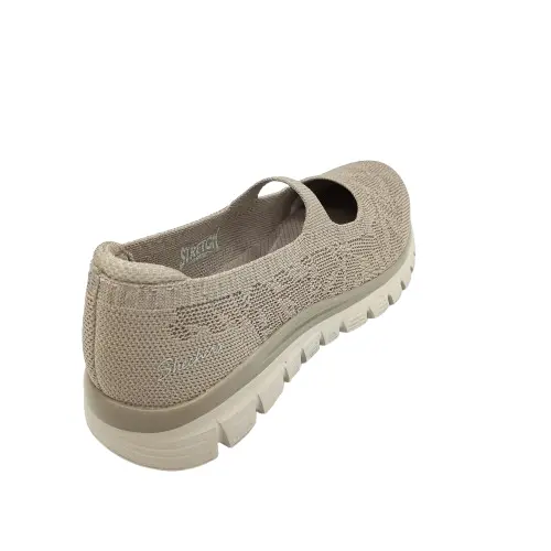 Planos Skechers mujer 100966 TPE taupe (B3101) - Imagen 4