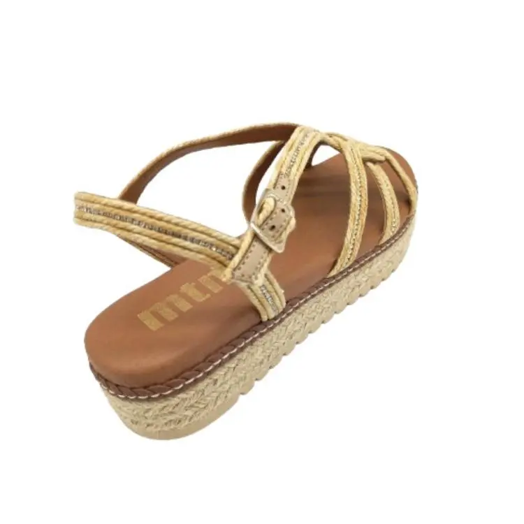 Sandalia Mustang mujer 51261 cuero (B3207) - Imagen 4