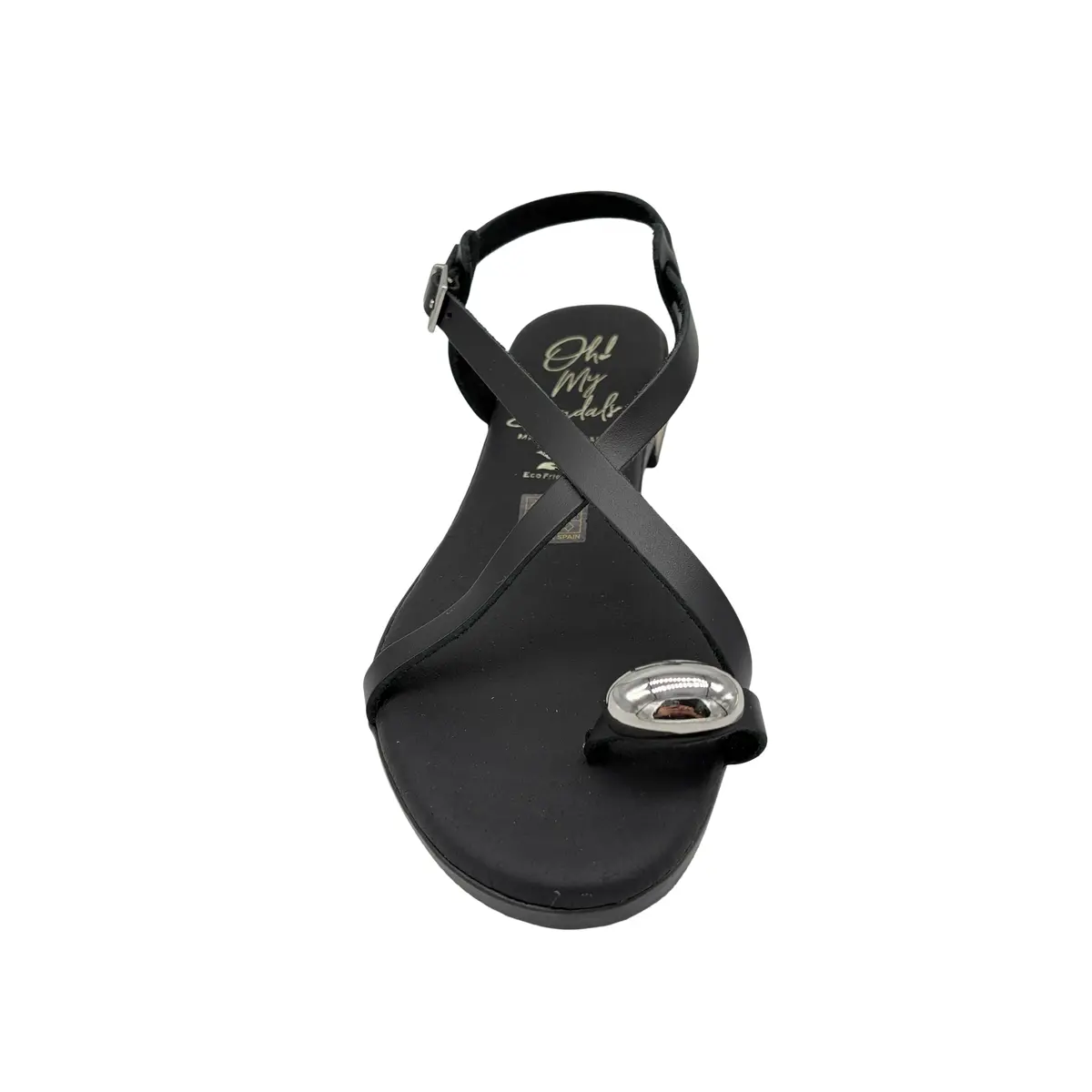 Sandalia Sandals, Oh My! mujer 5863 negro (B3221) - Imagen 2