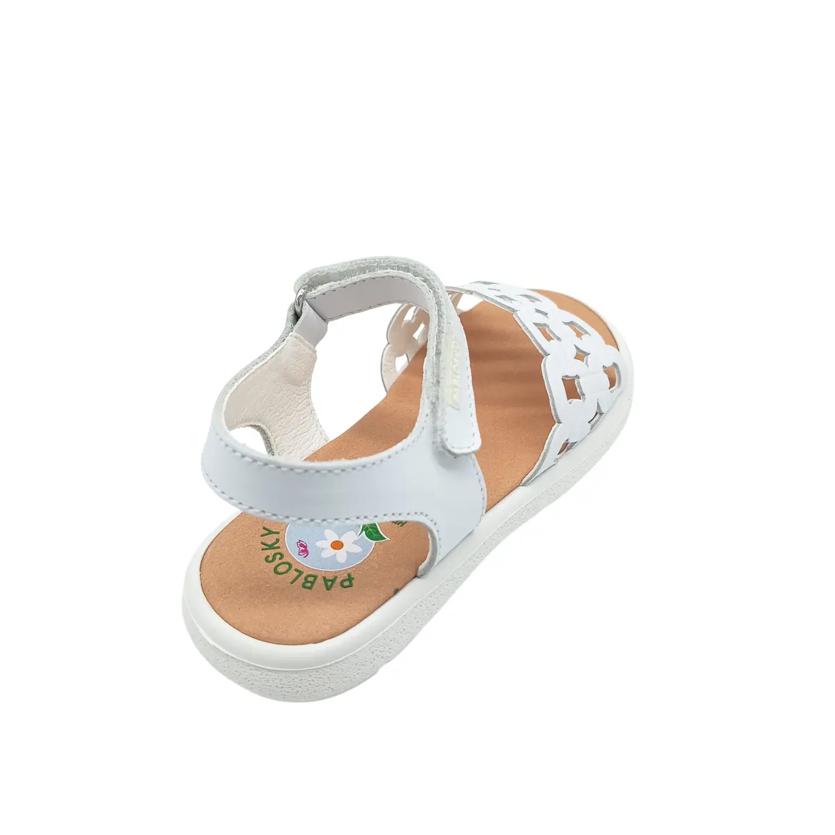 Sandalia Pablosky kids 441800 blanco (B1410) - Imagen 4