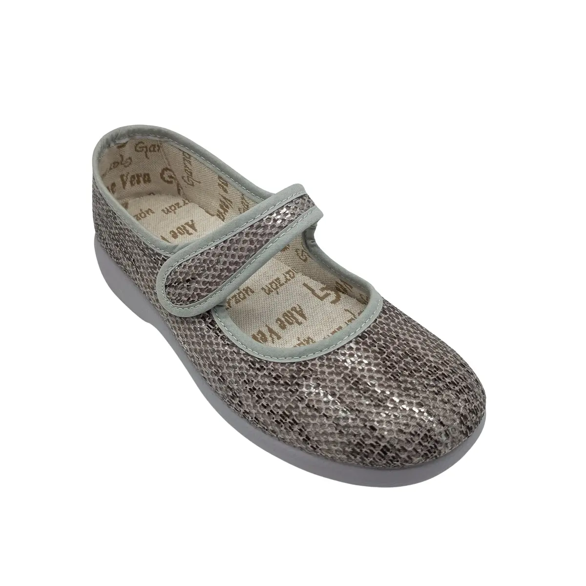 Zapatillas Garzon mujer 3065.221 gris (Z7307) - Imagen 3